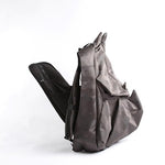 ブラックカモフラライノ(L)＿バックパック - ORIBAGU折り紙バッグ